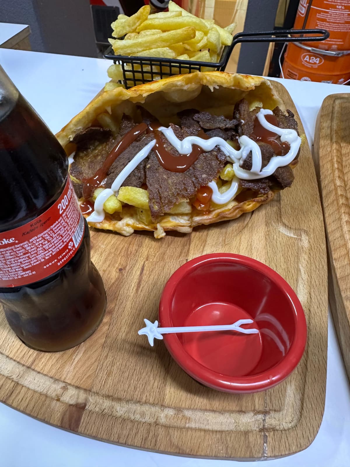 Panzorotti Menü (Etli)